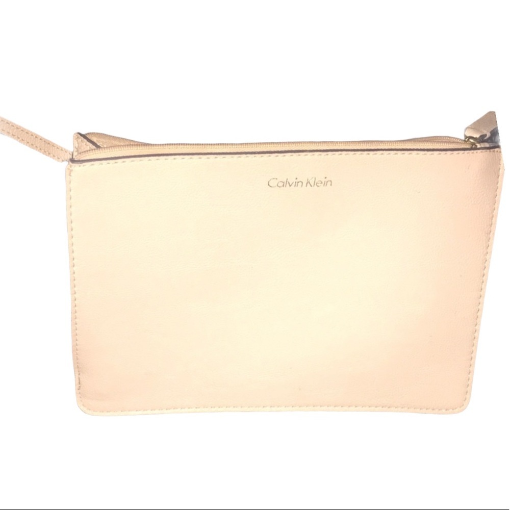 New Designer genuine Leather Wristlet Zipper Bag